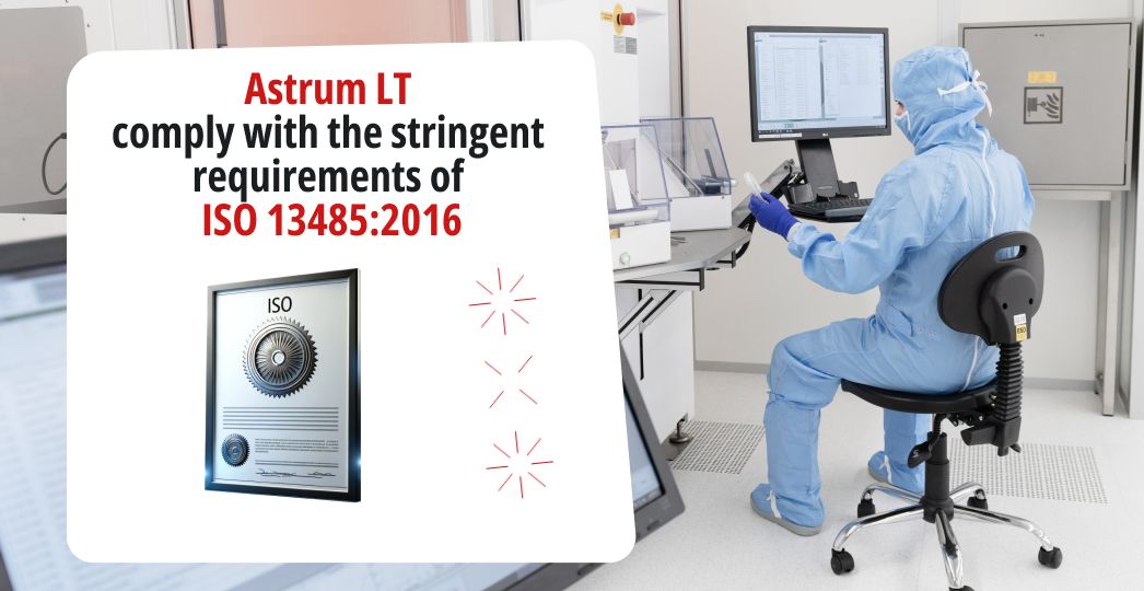 ISO 13485:2016 audit in Astrum LT